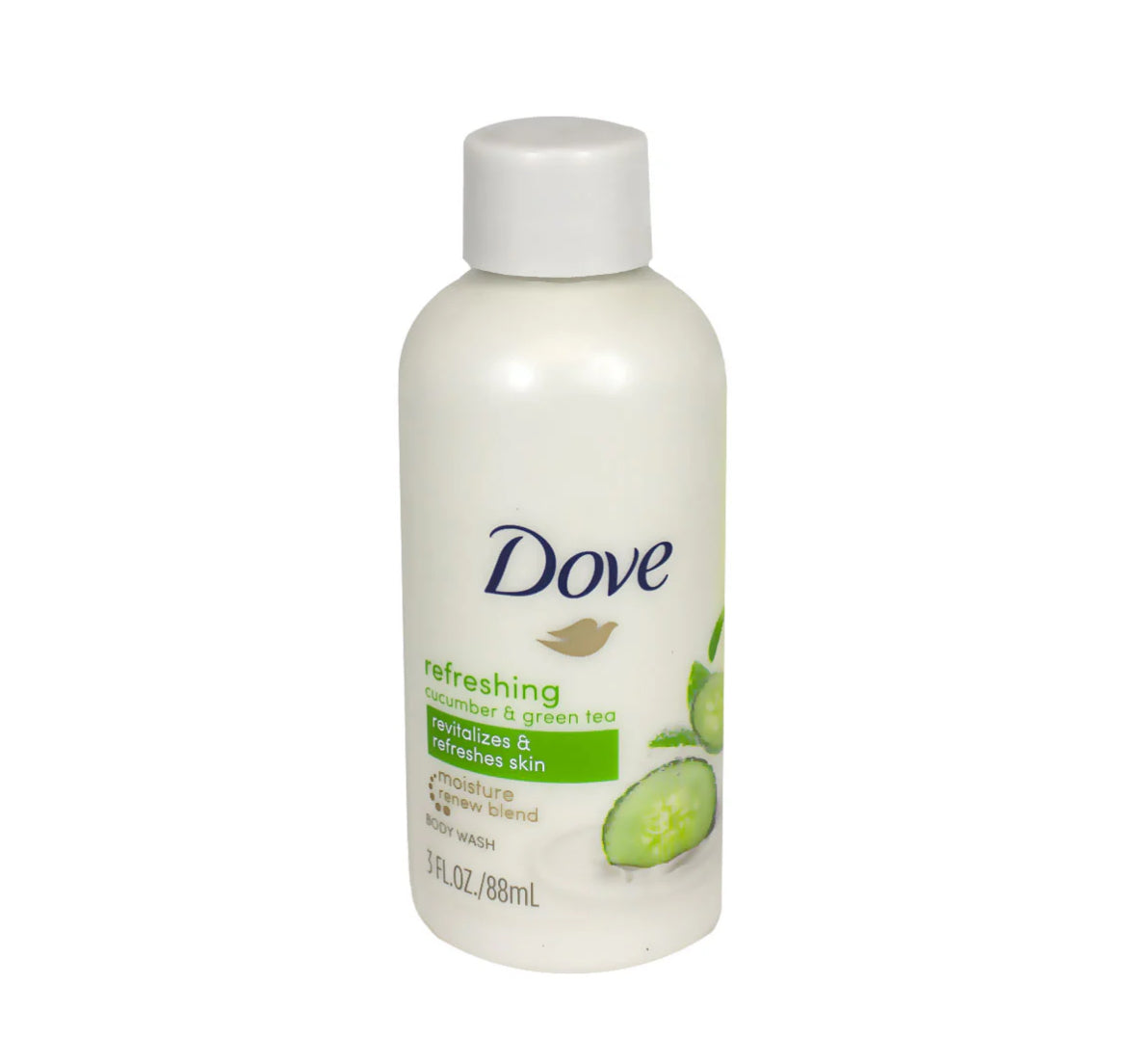 Dove Refreshing Body Wash Cucumber & Green Tea 3 oz.