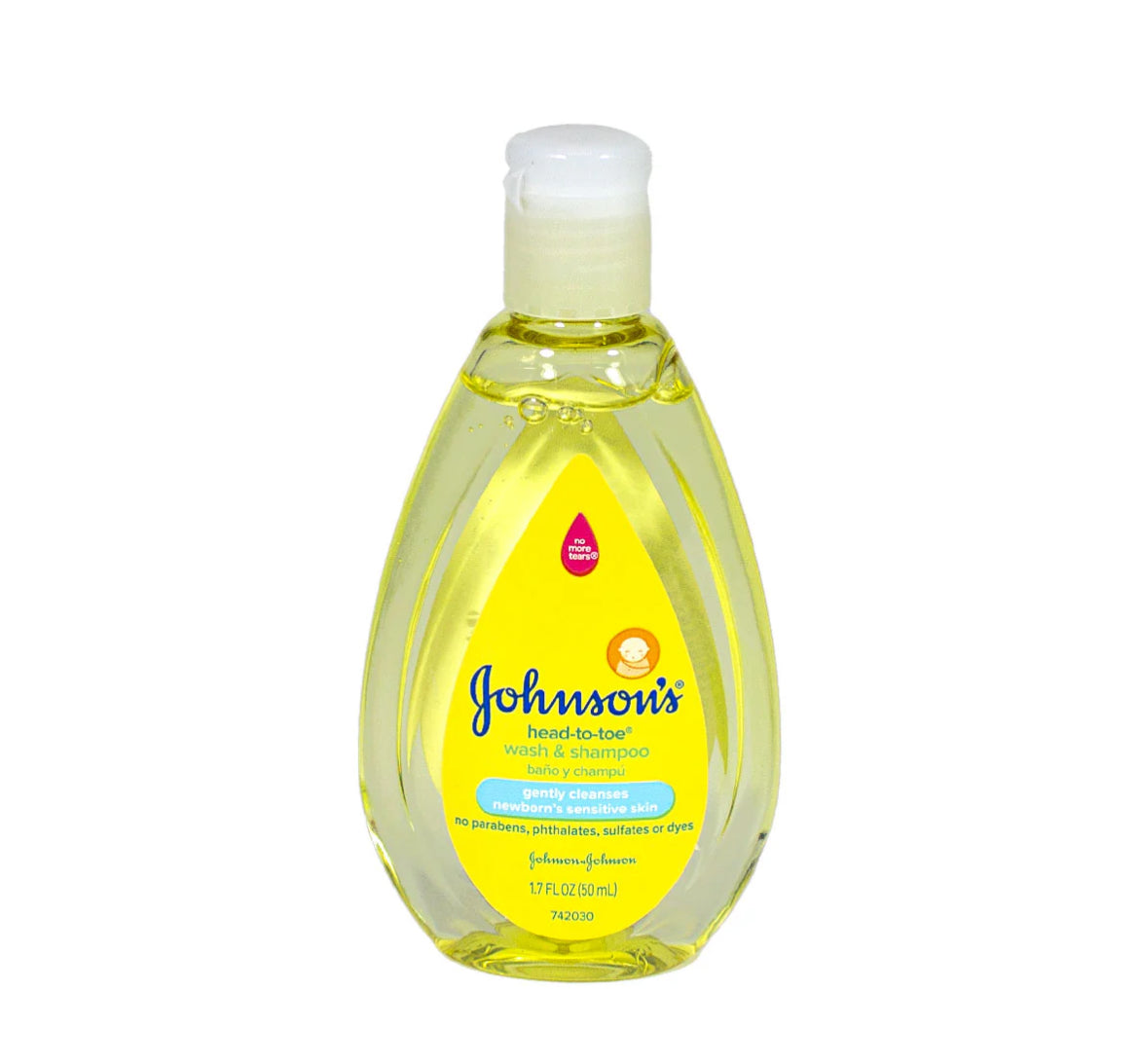 Johnson’s Head to Toe Shampoo and Body wash 1.7 oz.